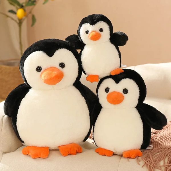Kawaii Penguin Plush Toy – Soft Huggable Stuffed Animal for Kids