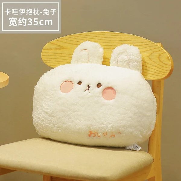 Kawaii Plush Animal Pillows - Soft, Adorable Cushions for Kids