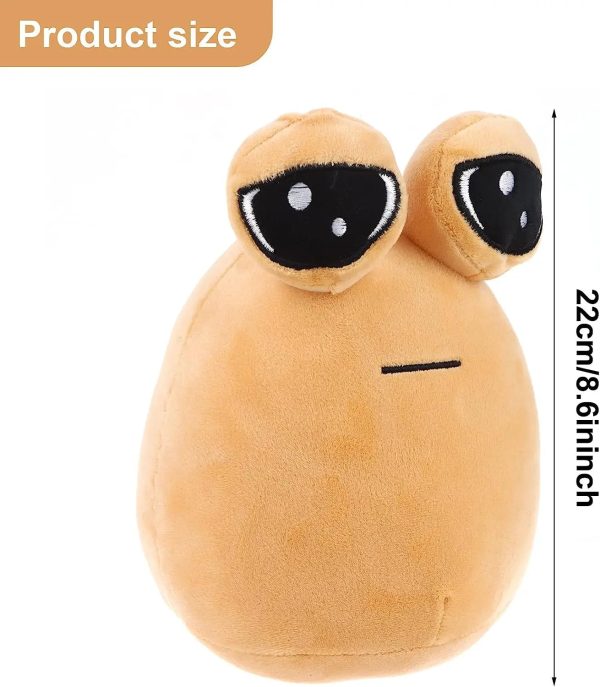 Kawaii Plush Cartoon Alien Toy - 22cm Soft Stuffed Doll for Fans