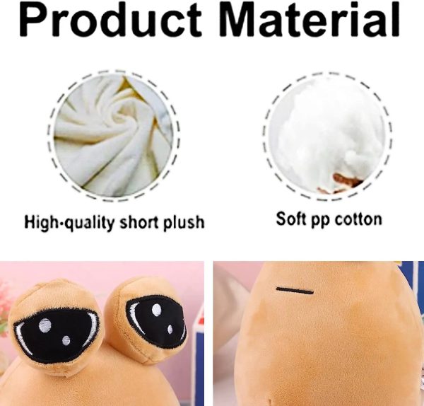 Kawaii Plush Cartoon Alien Toy - 22cm Soft Stuffed Doll for Fans