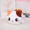 Kawaii Plush Cartoon Cat Doll - Soft, Cuddly Kitten Pillow Toy