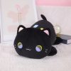Kawaii Plush Cartoon Cat Doll - Soft, Cuddly Kitten Pillow Toy