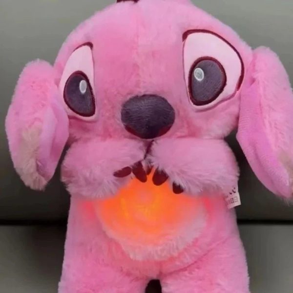 Kawaii Plush Doll: Soothing Musical Companion with Light & Air Bag