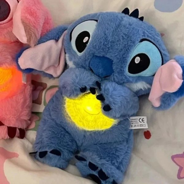 Kawaii Plush Doll: Soothing Musical Companion with Light & Air Bag