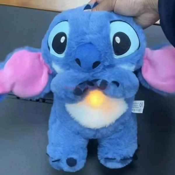 Kawaii Plush Doll: Soothing Musical Companion with Light & Air Bag