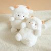 Kawaii Plush Sheep & Rabbit Dolls - Soft, Adorable Animal Pillows