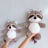 Kawaii Raccoon Plush Toy - Soft, Cute Stuffed Animal for Kids & Gifts