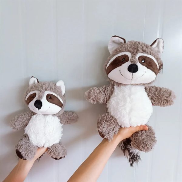 Kawaii Raccoon Plush Toy - Soft, Cute Stuffed Animal for Kids & Gifts