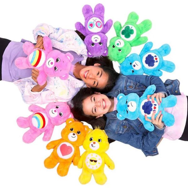 Kawaii Rainbow Bear Plush Toy - Colorful Anime Stuffed Doll for Room Decor