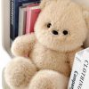 Kawaii Running Bear Plush Toy Soft Stuffed Animal for Kids and Home Decor