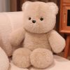 Kawaii Running Bear Plush Toy Soft Stuffed Animal for Kids and Home Decor