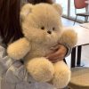 Kawaii Running Bear Plush Toy Soft Stuffed Animal for Kids and Home Decor