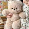 Kawaii Running Bear Plush Toy Soft Stuffed Animal for Kids and Home Decor