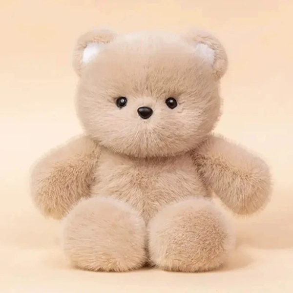 Kawaii Running Bear Plush Toy Soft Stuffed Animal for Kids and Home Decor