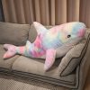 Kawaii Shark Plush Toy - Soft, Colorful, Perfect for Kids' Gifts!