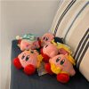 Kawaii Star Kirby Plush Doll Keychain - Cute Gift for Kids & Home Decor