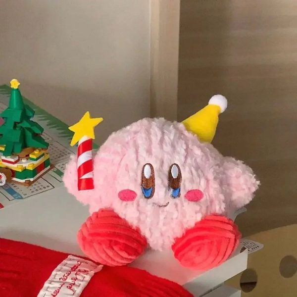Kawaii Star Kirby Plush Toy - Adorable Ghost & Heart Doll for Kids