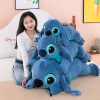 Kawaii Stitch Plush Toy - Soft Cartoon Pillow for Cozy Room Decor