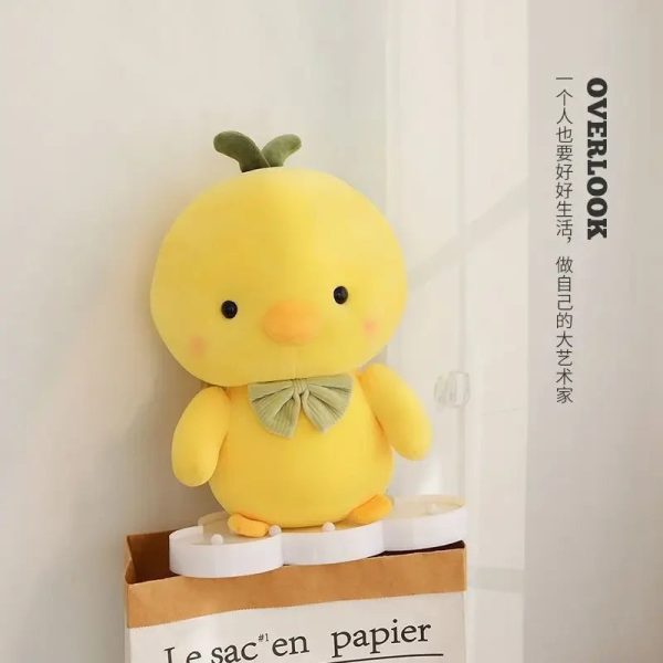 Kawaii Yellow Chicken Plush Toy - Adorable Gift for All Ages