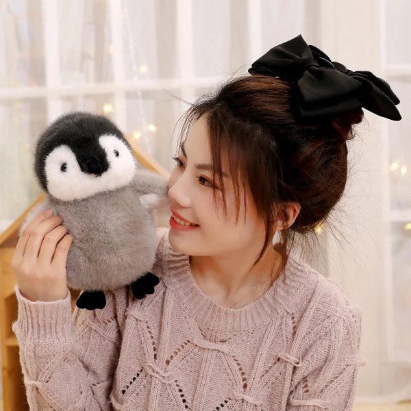 Kawali Fluffy Penguin Plush Toy – Soft Stuffed Animal for Kids and Gifts