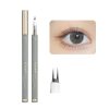 Kaxier Double Tip Waterproof Liquid Eyeliner For Eye Makeup Slim Dual-Ended Cattle Fur Pencil Pen For Lower Lashes