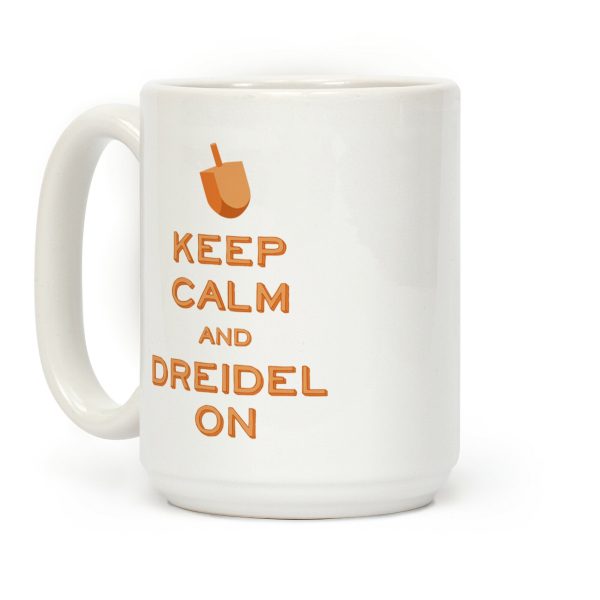 Keep Calm and Dreidel On Coffee Mug