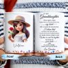 Keep Me In Your Heart Forever And Always Rose Girl Mug - Personalized Custom Coffee Mug - GDT185_MG