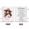Keep Me In Your Heart Forever And Always Rose Girl Mug - Personalized Custom Coffee Mug - GDT185_MG