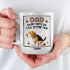 Keeping You Active, One Walk At A Time - Dog Personalized Custom Mug - Father's Day, Gift For Pet Owners, Pet Lovers