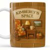 Kimberly's Space, Armchair and Cozy Home Decor - Personalized Custom Coffee Mug - GRM069_MG