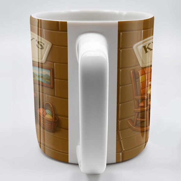 Kimberly's Space, Armchair and Cozy Home Decor - Personalized Custom Coffee Mug - GRM069_MG