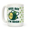 Kiss Bee I'm Irish Parody Coffee Mug