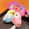 Kissing Couple Bird Plush Keychain Romantic Gift for Couples