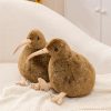 Kiwi Bird Plush Toy Soft Stuffed Animal Pillow for Home Decor
