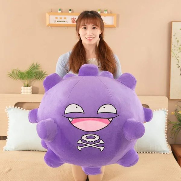 Koffing Pokemon Plush – Large Soft Anime Doll for Kids
