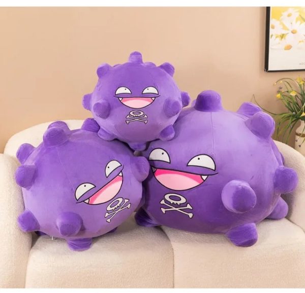 Koffing Pokemon Plush – Large Soft Anime Doll for Kids