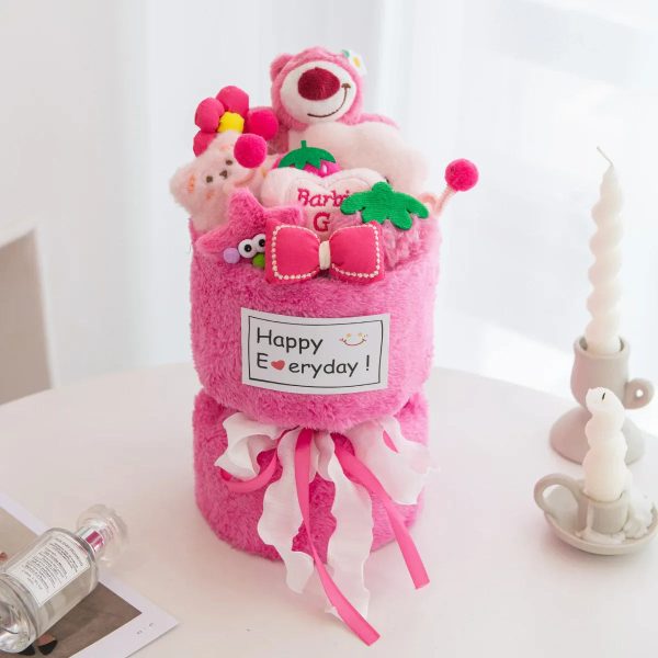 Kuromi Plush Flower Bouquet Kawaii Stuffed Doll