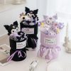 Kuromi Plush Flower Bouquet Kawaii Stuffed Doll