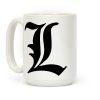 L Insignia Coffee Mug