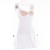 Lace Cupped Satin Mini Dress