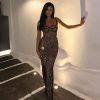 Lace Layered Maxi Dress