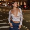 Lace Sheer Long Sleeve Cut Out Bralette Top