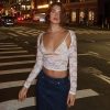 Lace Sheer Long Sleeve Cut Out Bralette Top