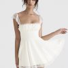 Lace Strap Sleeveless Loose Mini Dresses