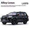 Large 1:18 Lexus LX570 Off-road SUV Metal Alloy Diecast Car