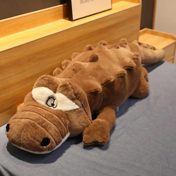 Large Alligator Plush Pillow Soft Stuffed Crocodile Toy 60 to 120cm