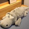 Large Alligator Plush Pillow Soft Stuffed Crocodile Toy 60 to 120cm
