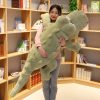 Large Alligator Plush Pillow Soft Stuffed Crocodile Toy 60 to 120cm
