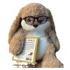 Large Angry Rabbit Plush Toy Soft Cute Stuffed Animal