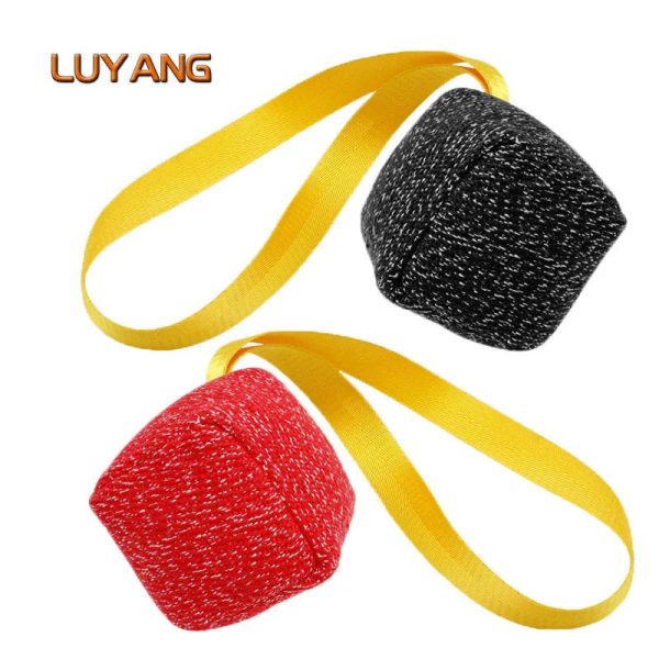 Large Dogs Bite Training Tugs Pillow Nylon Rope Handle